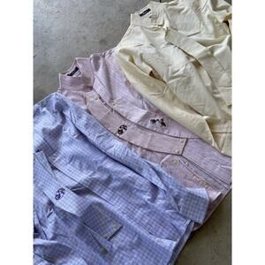 Essex & Essex COOLMAX English Show Shirts Women’s Size 36 Collars Horse Riding